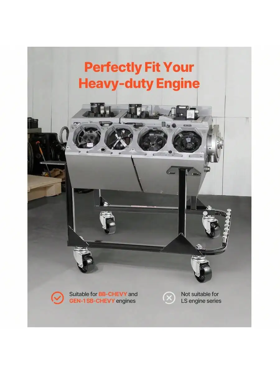 Engine Stand, 750 LBS Load Cap - огляд і ціна Engine Stand Heavy Duty
