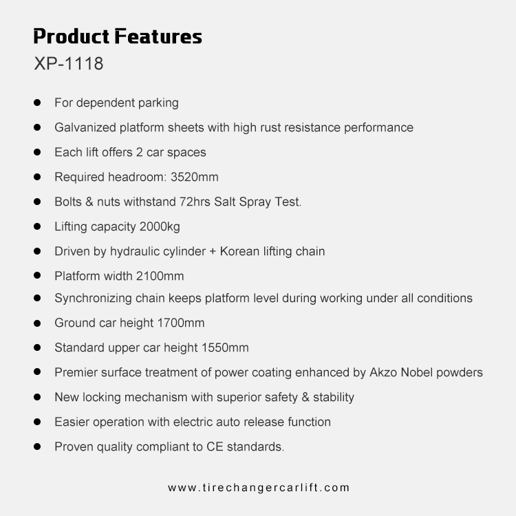 New Design Two-Post Car Parkin - огляд і ціна Auto Repair Shop Design