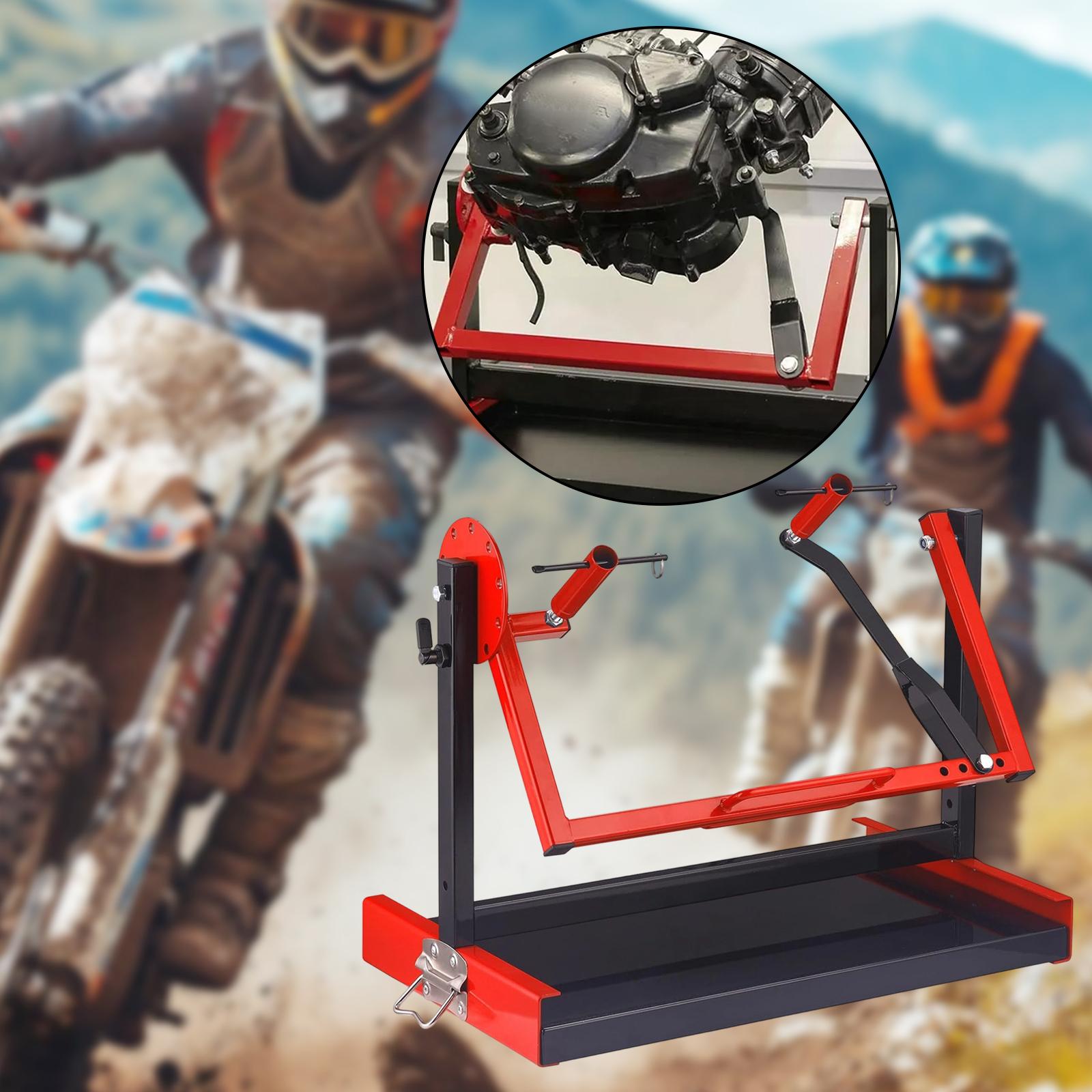 Motorcycle Engine Stand Red Bl - огляд і ціна Engine Stand Heavy Duty