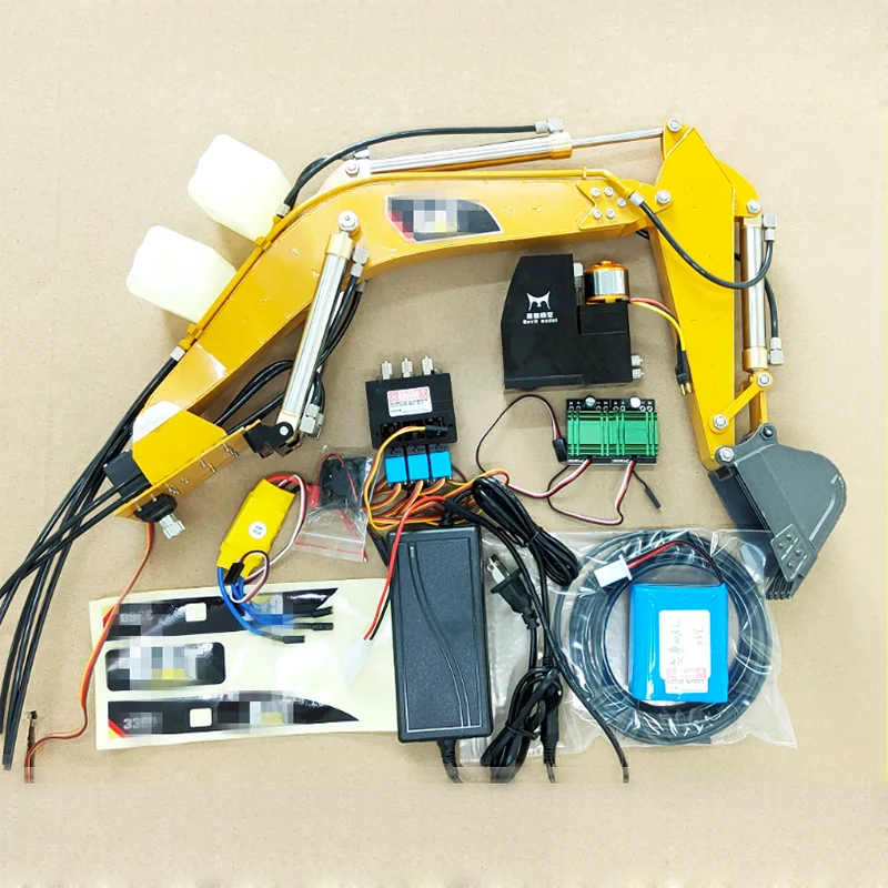 RC Excavator Metal Hydraulic M - огляд і ціна Engine Hoist Crane