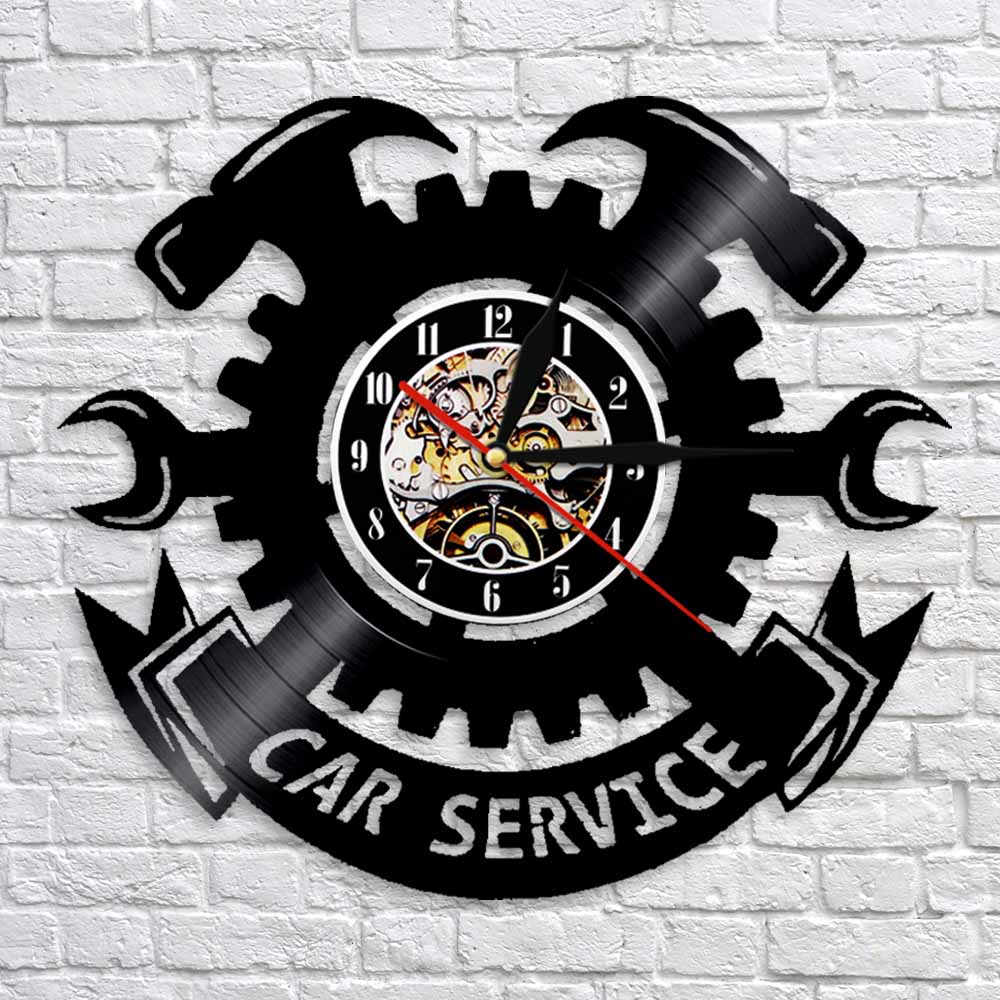 Car Service Wall Sign Wall Clo - огляд і ціна Auto Repair Shop Design