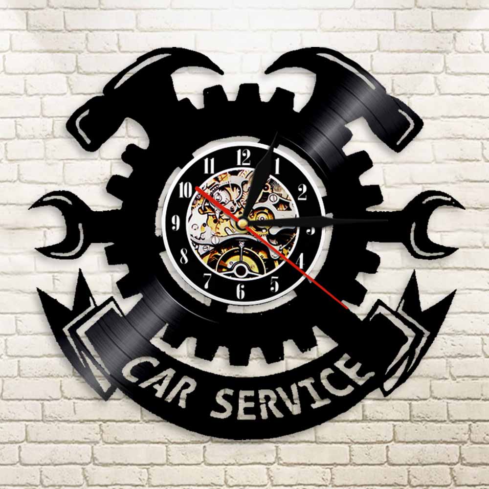 Car Service Wall Sign Wall Clo - огляд і ціна Auto Repair Shop Design