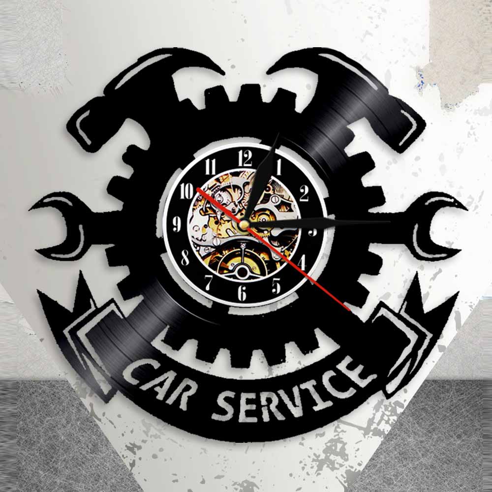 Car Service Wall Sign Wall Clo - огляд і ціна Auto Repair Shop Design